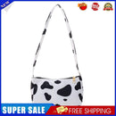 Retro Women Cow Zebra Leopard Print Shoulder Underarm Bag Small Purse (01)