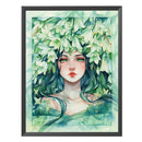 Cross Stitch Kits 11CT Stamped DIY Flowers Girl Full Embroider Needlework