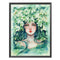 Cross Stitch Kits 11CT Stamped DIY Flowers Girl Full Embroider Needlework #F