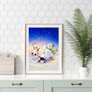5D Diamond Painting Snowman Penguin Full Round Drill Mosaic DIY Rhinestone Arts