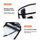 Women Transparent Tote PVC Bag Shopping Travel Waterproof Casual H5V8 Lady U9P6