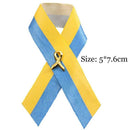 Backpacks Ukraine Badge Brooch Peace Ukrainian Flag Pin Ukrainian Ribbon Brooch