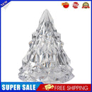 LED Crystal Table Desk Lamp Cone Atmosphere Night Light Home Decor (1pc)