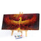 Flaming Phenix Oil Paint By Numbers Kits Canvas Picture DIY Home Decoration Gift