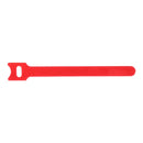 10pcs Fishing Rod Tie Holders Straps Suspenders Fastener Cable Belt (Red) Newly