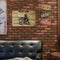 Ride Motorcycle Iron Art Poster Decor for Home Living Room Bar Pub Club Gate