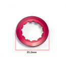 Cassette Lockring 7075 Aluminum 11T Lock Ring for Mountain Road Bike (Red) Newly