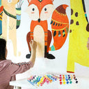 Painting Tool Kit With Pigment Finger Painting Art L0H8 Educational Kids M2Y5