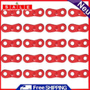 20pcs Outdoor Camping Aluminum Rope Hanger Paracord Cord Fixed Buckle Travel Kit