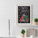 5D DIY Diamond Painting Christmas Tree Car Special Shaped Drawing Kit Home