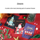 Gift Cute Creative Holiday Blessing Postcard Christmas Greeting Card Envelope