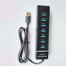 Universal USB Hub Docking Station PC Accessory Plug-and-Play (7 Port-120cm)
