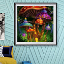 Mushroom House 5D DIY Diamond Painting Kits Full Square Drill Wall Decor Gifts