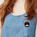 Fashion Round Boat Clown Brooches Enamel Badges for Women Men Shirts Jacket Pins