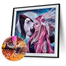5D Eagle Beauty Diamond Embroidery Painting DIY Kit Round Rhinestone Cross Stitch K