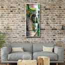 Landscape Full Round Drill Mosaic DIY Wall Art Picture of Rhinestone Decoration