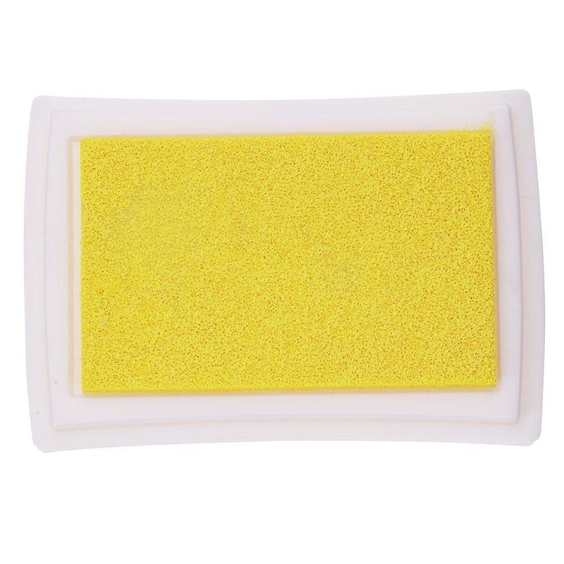 Inkpad DIY Home Stamp Ink Pad Scrapbooking Printing Stationery(Yellow)