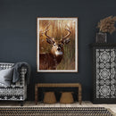5D Full Round Drill Diamond Painting Kit Deer Animal Art Decor for Adults
