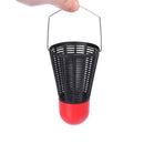 Basket Feeder Stainless Steel Wire Swim Feeder In-line Fishing Bait Cage