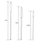 9pcs Large Eye Metal Needles Cross Stitch Knitting Crochet Hook Set Kit