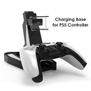For PS5 Controller Charger Dual USB Charging Station Stand for PS5 DualSense