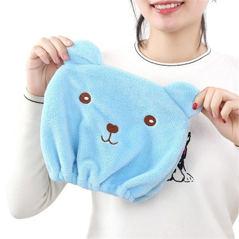 Wrap Hat Hair Towel Quick Drying Wrapped Towel Cap Quickly Dry Hair Hat