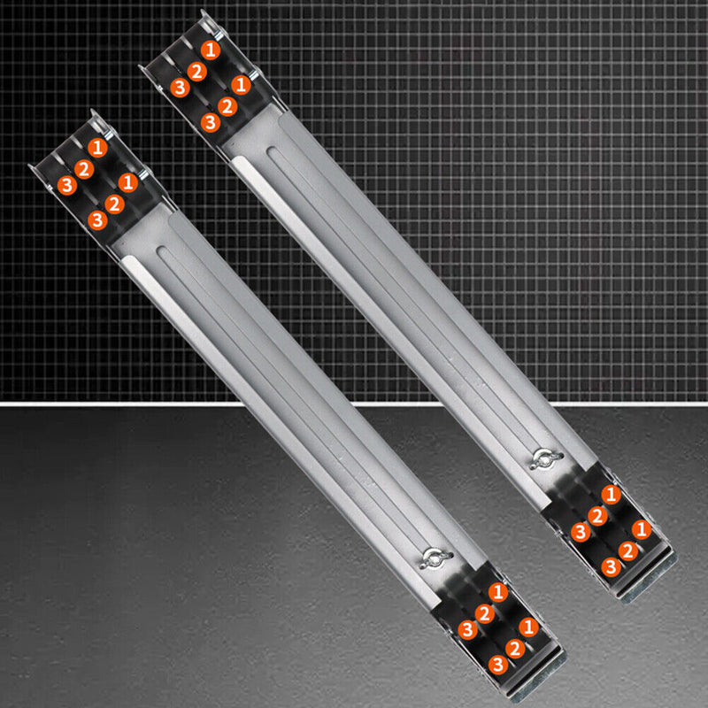 2pcs Refrigerator Washing Machine Mobile Base Movable Heavy Duty Stand Rack