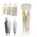 30pcs Cross Stitch Stainless Steel Sewing Needle Threading Device for DIY Craft