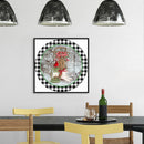 5D DIY Full Round Drill Diamond Painting Kit Christmas Wreath Drawing Ornamen