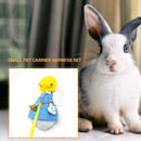 Hamster Harness Vest Leash Set Small Animal Travel Chest Strap Clothes Supp