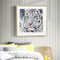 Tiger 5D DIY Partial Drill Round Diamond Painting Animal Picture Mosaic Art