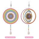 DIY Diamond Painting Double-sided Hanging Rotatable Wind Chime (GSP201) Newly