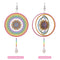 DIY Diamond Painting Double-sided Hanging Rotatable Wind Chime (GSP201) Newly