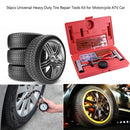 Occitop 56-Piece Universal Tire Repair Set for Motorcycle ATV Car
