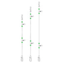 3P 360 Degree Luminous Fishing Swivels Line Fishing Rolling Connector (70cm)