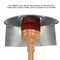 Outdoor Courtyard Heater Reflector Shield Patio Heater Heat Focusing Reflector