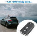 Car Remote Key Shell 3 Buttons Flip Folding Key Case Blank Cover for Mazda 2