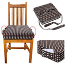 Removable Kids Chair Lifting Cushion Increased Seat Booster (Coffee) Newly