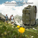 30L Outdoor Sports Waterproof Backpacks Large Storage Rucksack (Army Green)