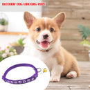 Colorful Cat Necklace Necklace with Bell Adjustable Buckle Dog Accessories Supply