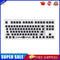 RGB Mechanical Keyboard for Flesports MK870 Programmable Keyboard (White)