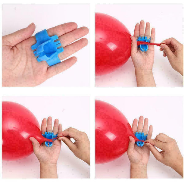 Easy To Use Knot Tying Tool For Latex Balloons Supplies arch Clips J8E2 O9M7