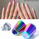 Tools Colorful Soft Stamp Silicone Nail Stamper With Cap For French Nails