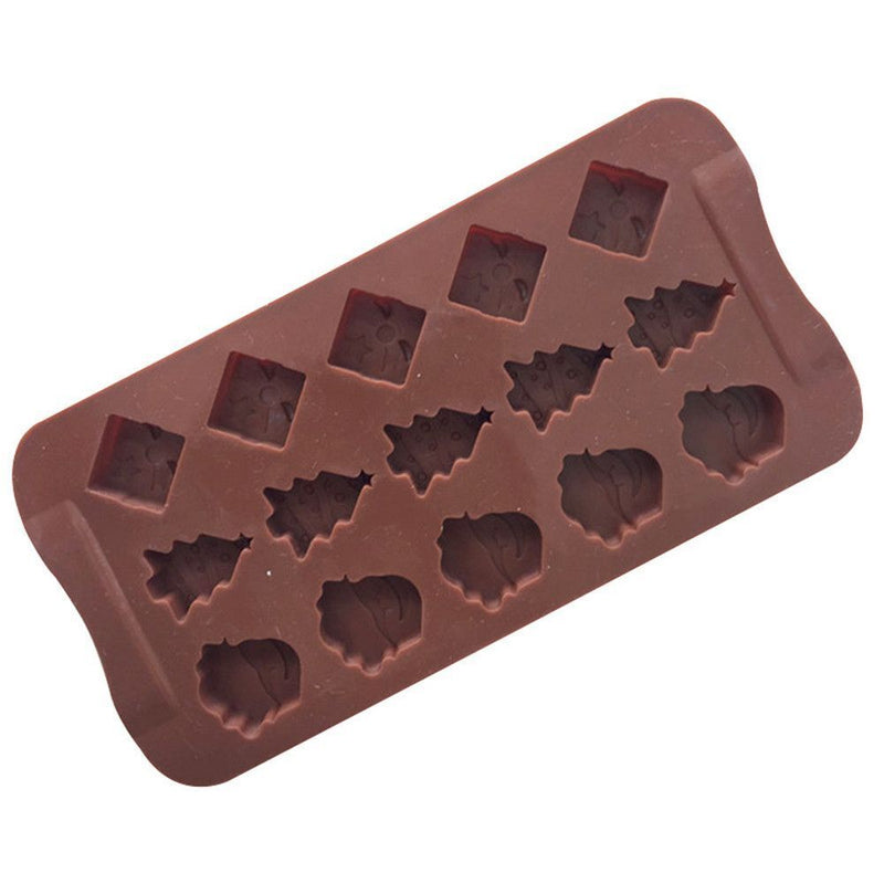 DIY Cake Decorating Chocolate Mold Candy Mould Christmas Silicone Mold Fondant