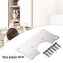 Hinge Repair Plate Cabinet Cupboard Drawer Mounting Repair Accessories Kit