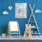 Drawing Paintwork Outside Door Seascape Home Room Decor 40x50cm Without Frame