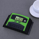 50A 12V/24V LCD Display PWM Solar Panel Battery Charge Controller Regulator