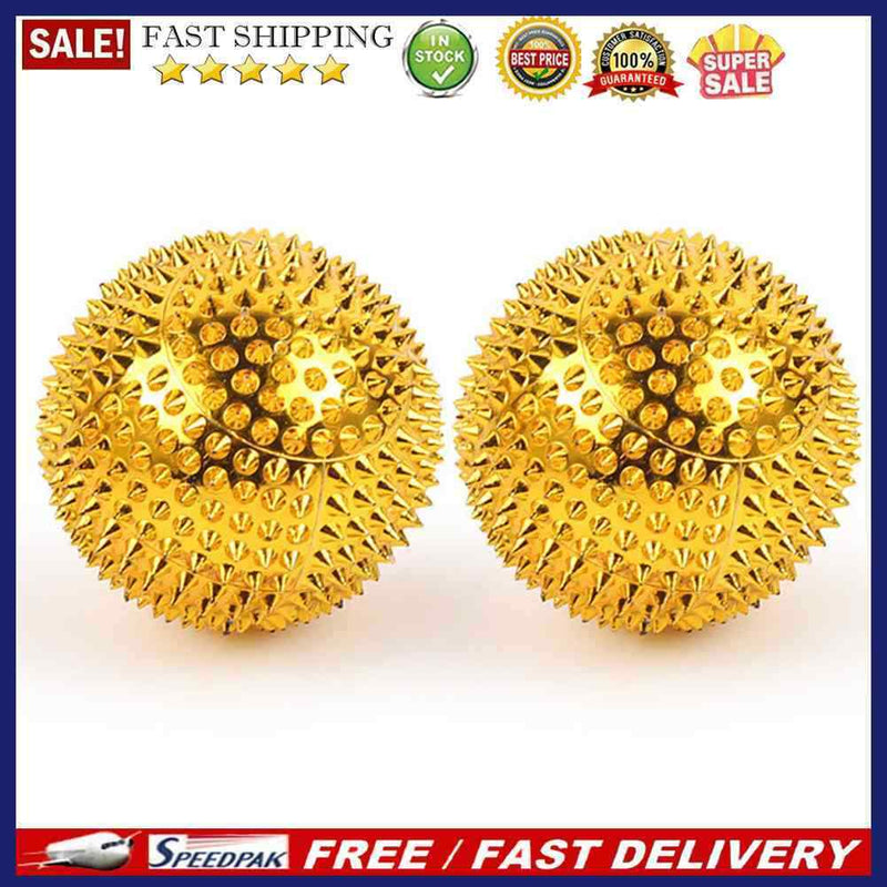 Magnet Hand Acupuncture Ball Acupoint Needle Massage Men Women Pressure Relief
