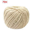 70m Cotton Thread Meat Sausage Tie Rope Drawstring Tools Kitchen Cooking C8F7