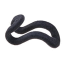 10pcs Mini Flocking Hanging Hook Non Slip Clothing Hanger Hook(Black)
